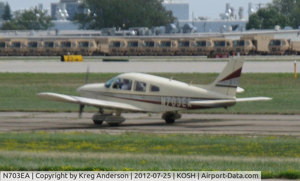 N703EA, 1973 Piper PA-28-180 Cherokee C/N 28-7405036, EAA AirVenture 2012