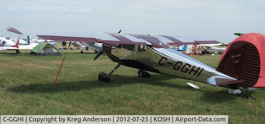 C-GGHI, 1946 Cessna 140 C/N 10133, EAA AirVenture 2012