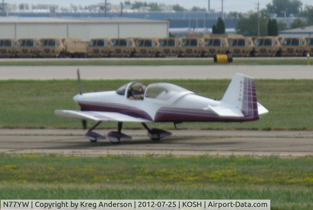 N77YW, 2000 Vans RV-6A C/N 24442, EAA AirVenture 2012