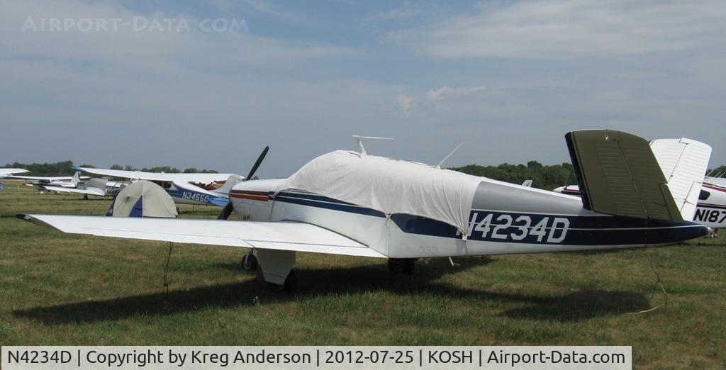 N4234D, Beech G35 Bonanza C/N D-4443, EAA AirVenture 2012