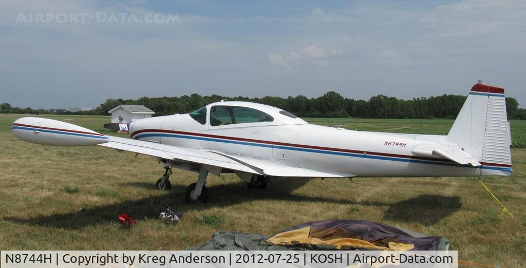 N8744H, 1947 North American Navion (NA-145) C/N NAV-4-744, EAA AirVenture 2012