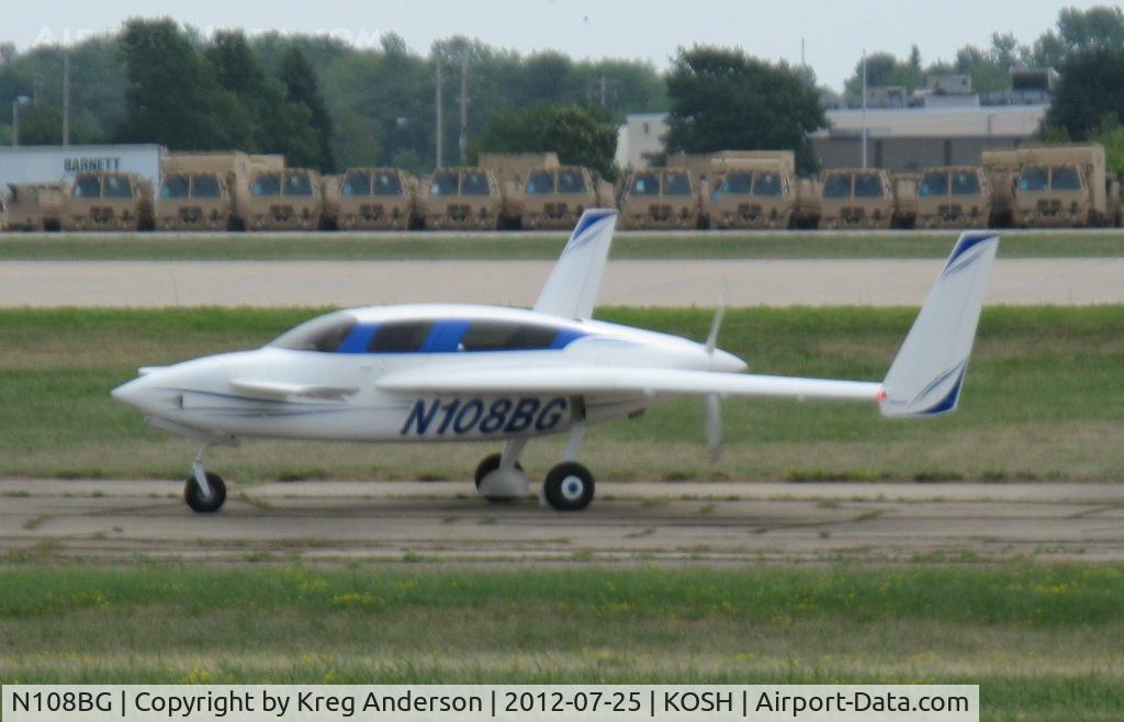N108BG, Velocity Velocity XL RG-5 C/N 3RX164, EAA AirVenture 2012