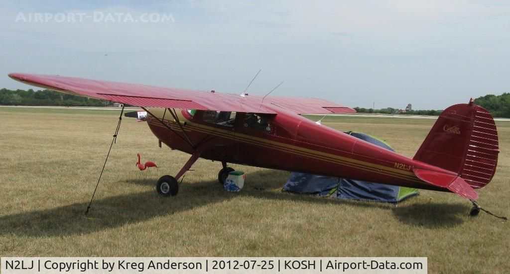 N2LJ, 1947 Cessna 120 C/N 12151, EAA AirVenture 2012