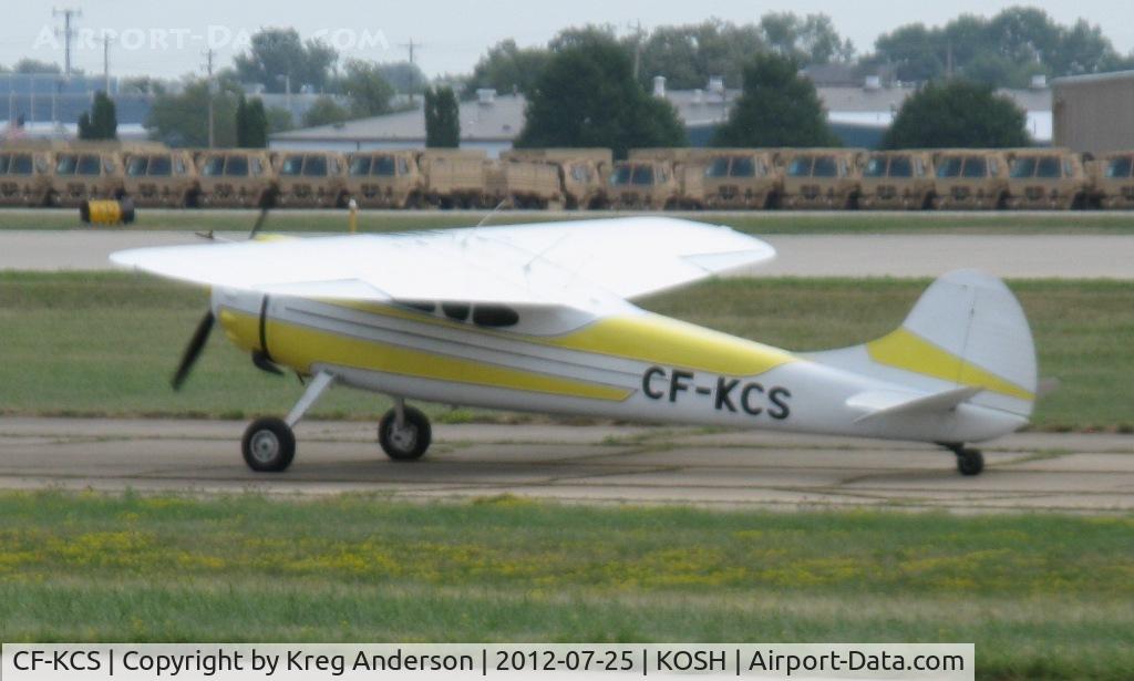 CF-KCS, 1947 Cessna 195 C/N 7034, EAA AirVenture 2012