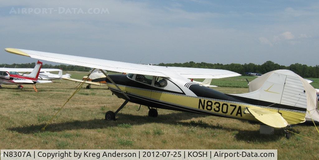 N8307A, 1952 Cessna 170B C/N 25159, EAA AirVenture 2012