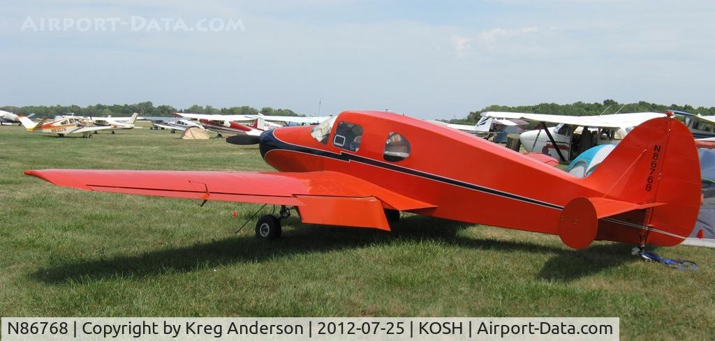 N86768, 1946 Bellanca 14-13-2 Cruisair Senior C/N 1129, EAA AirVenture 2012