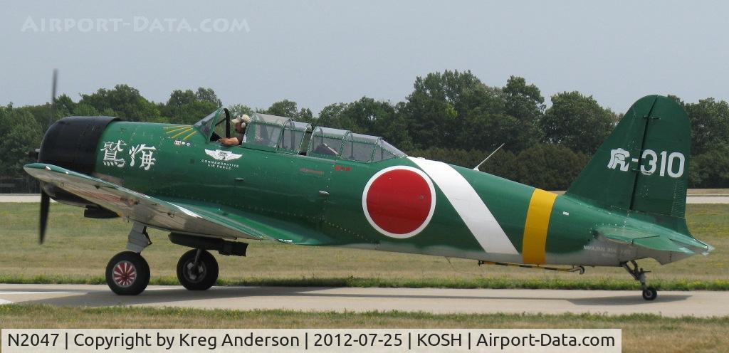 N2047, 1952 Canadian Car & Foundry T-6 Harvard Mk.4 C/N CCF4-83, EAA AirVenture 2012