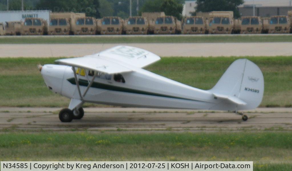 N34585, 1941 Aeronca 65-CA Super Chief C/N CA-15811, EAA AirVenture 2012