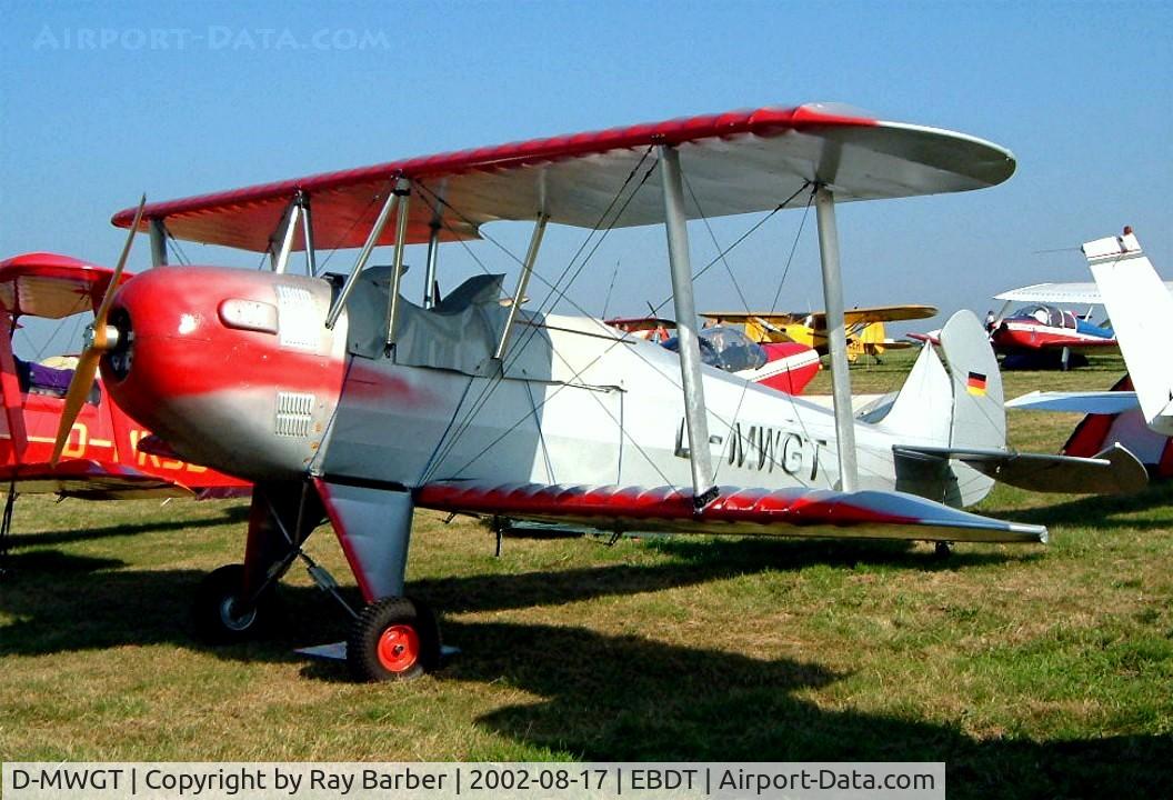 D-MWGT, Platzer Kiebitz B6 C/N 182, Platzer Keibitz B6 [182] Schaffen-Diest~OO 17/08/2002