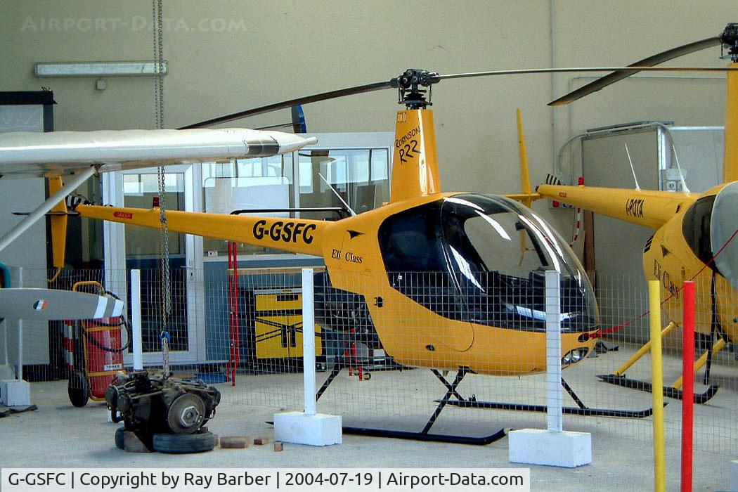 G-GSFC, 1986 Robinson R22 Beta C/N 0569, Robinson R-22 Beta [0569] Lecco-Monte Marenzo~I 19/07/2004