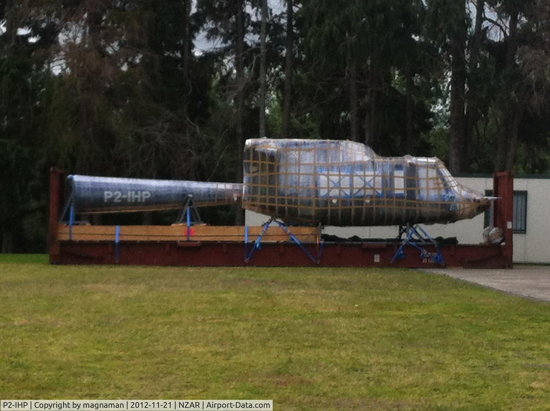P2-IHP, Agusta AB-212 C/N 5522, Wrapped up for christmas delivery