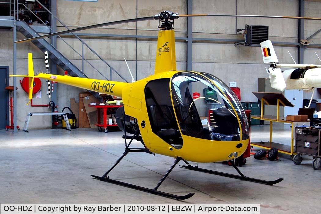 OO-HDZ, 2004 Robinson R22 Beta II C/N 3532, Robinson R-22 Beta II [3532] Genk-Zwartberg~OO 12/08/2010