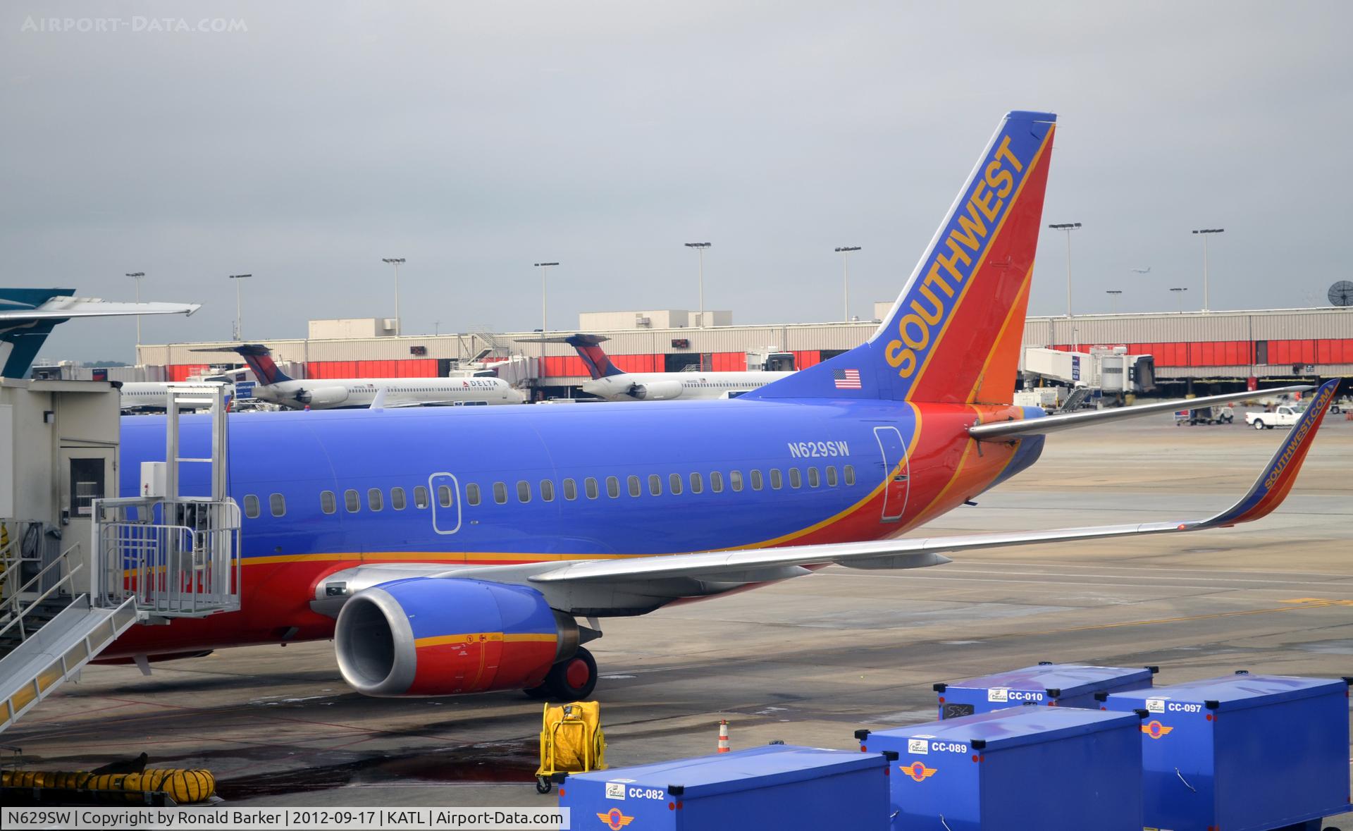 N629SW, 1996 Boeing 737-3H4 C/N 27704, Atlanta