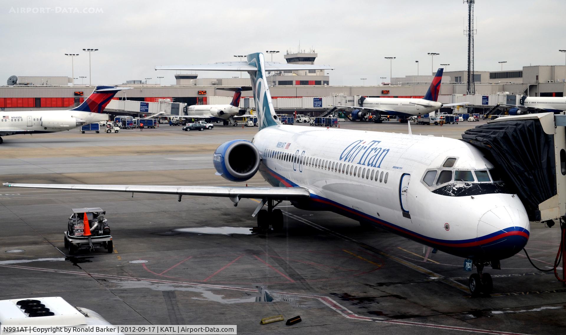 N991AT, 2002 Boeing 717-200 C/N 55135, Atlanta