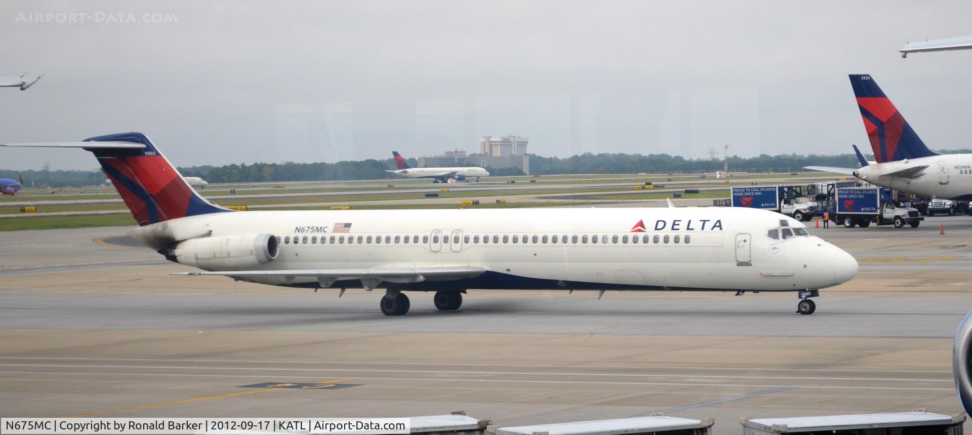 N675MC, 1975 Douglas DC-9-51 C/N 47651, Taxi ATL
