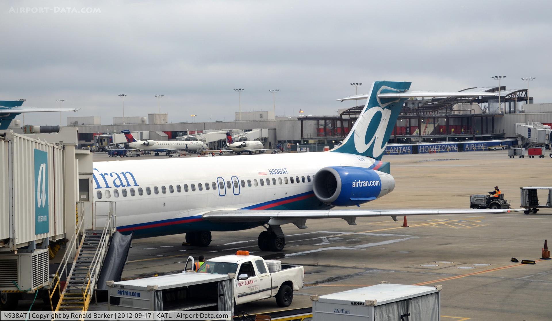 N938AT, 2006 Boeing 717-200 C/N 55098, Atlanta