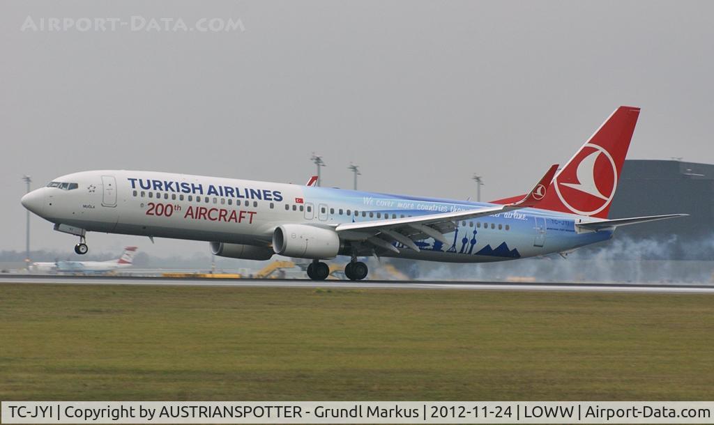 TC-JYI, 2012 Boeing 737-9F2/ER C/N 40985, Turkish Airlines , B 737-9F2/ER (200th Aircraft)