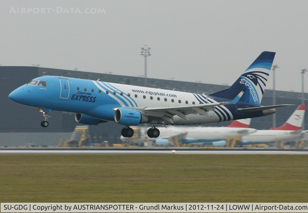 SU-GDG, 2009 Embraer 170LR (ERJ-170-100LR) C/N 17000269, Egyptair Express