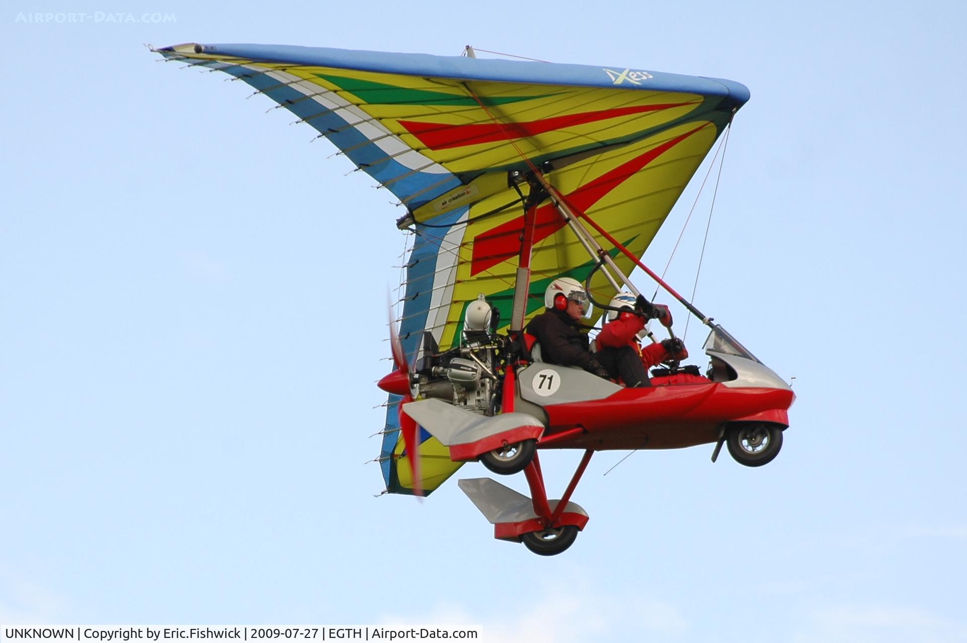 UNKNOWN, Ultralights various C/N Unknown, Air Creation Ixess - Tour de France ULM 2009 - Anniversaire Louis Bleriot