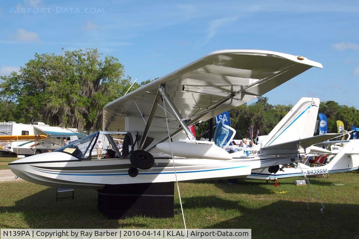 N139PA, Progressive Aerodyne Searey LSX C/N LSX003, Progressive Aerodyne SeaRey [LSX-003] Lakeland-Linder~N 14/04/2010