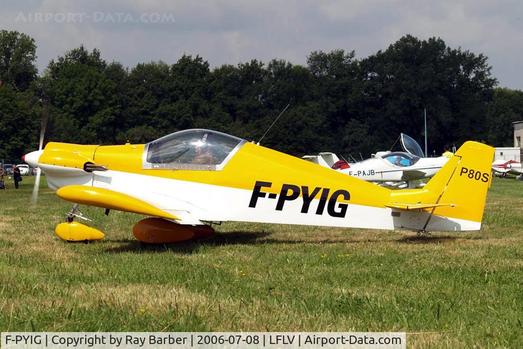 F-PYIG, Pottier P-80S C/N 8, Pottier P.80S [8] Vichy~F 08/07/2006