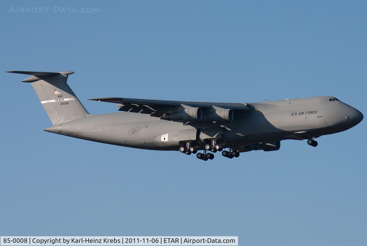 85-0008, 1986 Lockheed C-5B Galaxy C/N 500-0094, US Air Force - RMS Ramstein Airbase - Germany