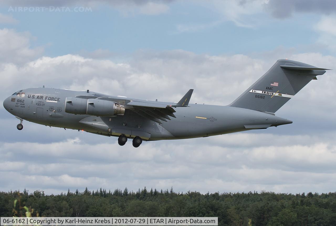 06-6162, 2006 Boeing C-17A Globemaster III C/N P-162, US Air Force - RMS Ramstein Airbase - Germany