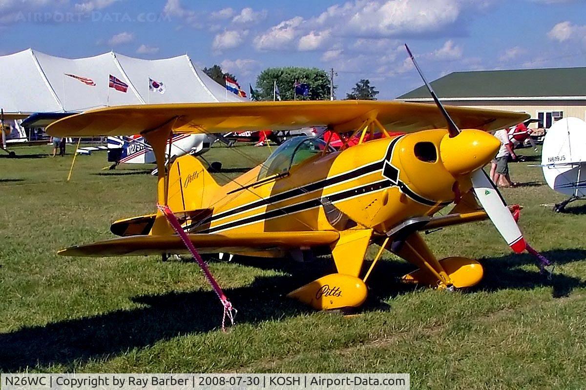 N26WC, Pitts S-1S Special C/N 001 (N26WC), Pitts S-1S Special [001] Oshkosh~N 30/07/2008