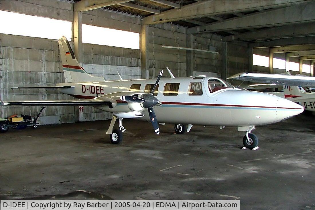 D-IDEE, 1983 Piper PA-60-602P Aerostar C/N 60-8365012, Piper PA-60-602P Aerostar [60-8365012]  Augsburg~D 20/04/2005
