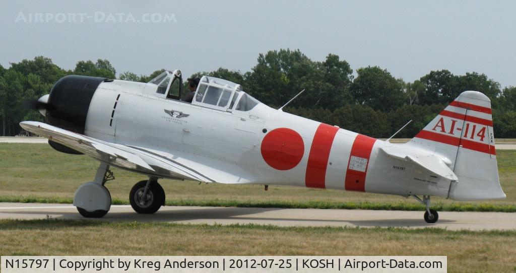 N15797, 1945 Canadian Car & Foundry T-6 Harvard Mk.4 C/N CCF4-199, EAA AirVenture 2012