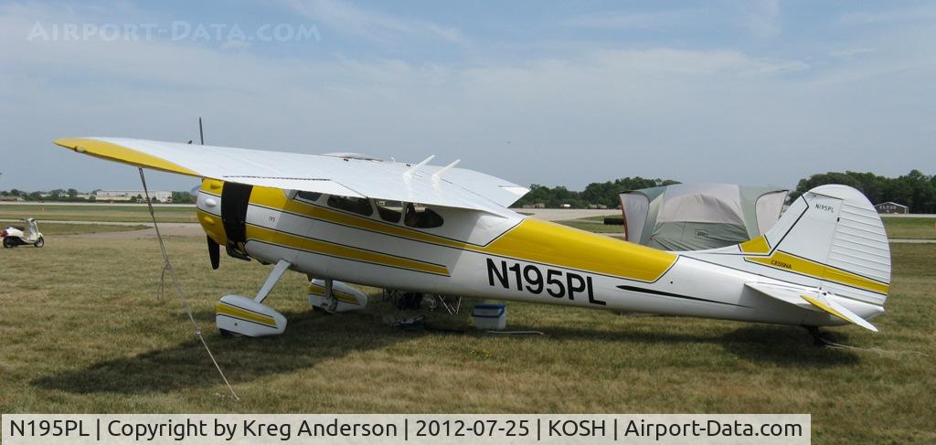 N195PL, 1948 Cessna 195 C/N 7262, EAA AirVenture 2012