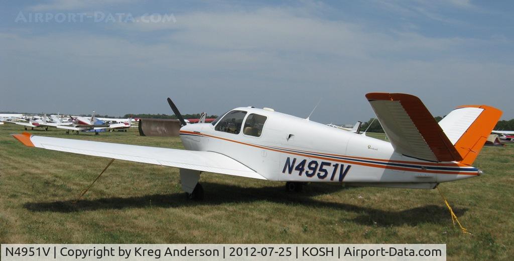 N4951V, 1952 Beech C35 Bonanza C/N D-3197, EAA AirVenture 2012