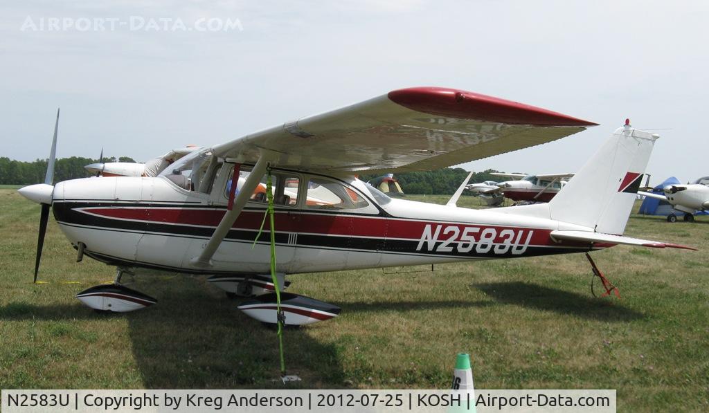 N2583U, 1963 Cessna 172D C/N 17250183, EAA AirVenture 2012