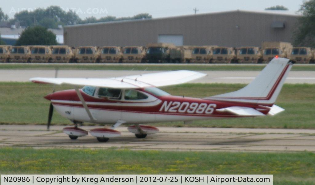 N20986, 1972 Cessna 182P Skylane C/N 18261342, EAA AirVenture 2012