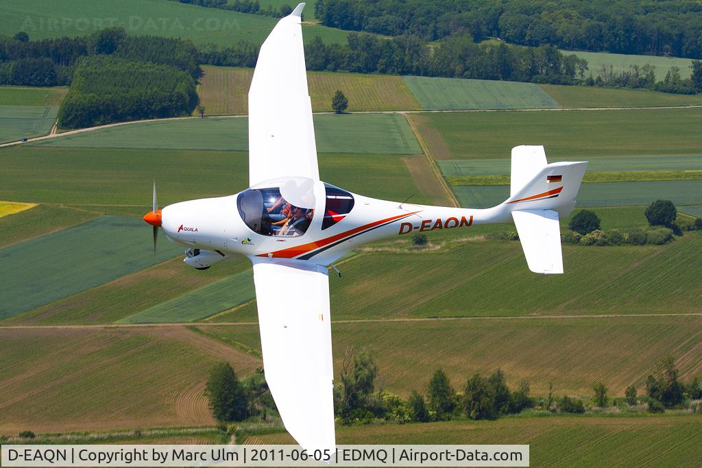 D-EAQN, Aquila A210 (AT01) C/N AT01-140, Photo shooting over the donau-ries.