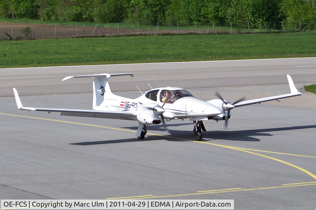 OE-FCS, Diamond DA-42 Twin Star C/N 42.287, Flight Charter Linz