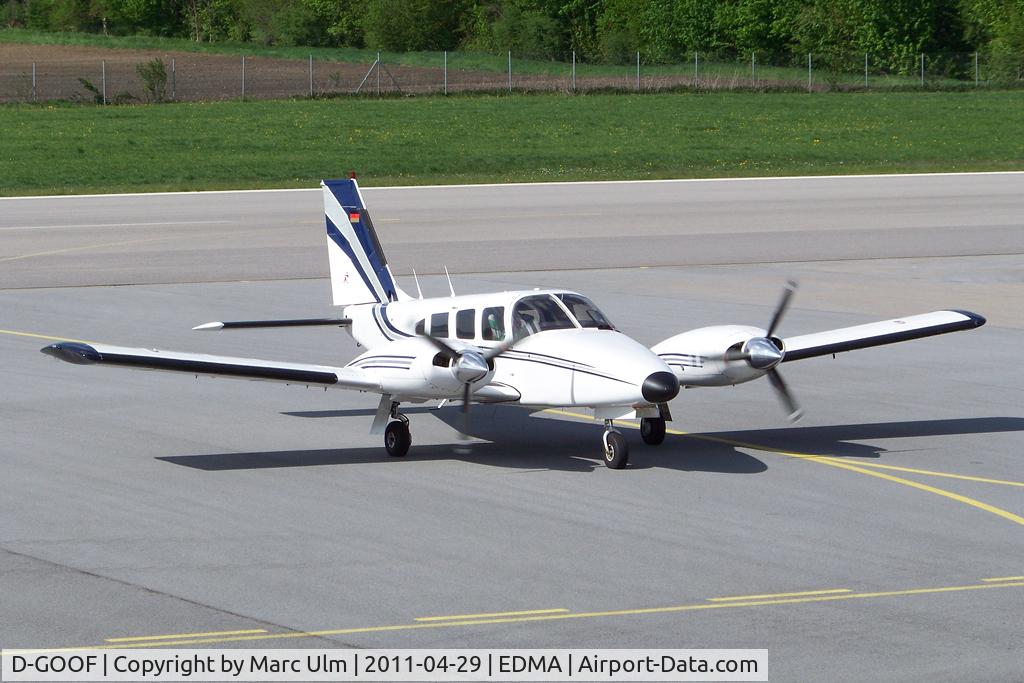 D-GOOF, 1978 Piper PA-34-200T Seneca II C/N 34-7870468, Seneca at agb