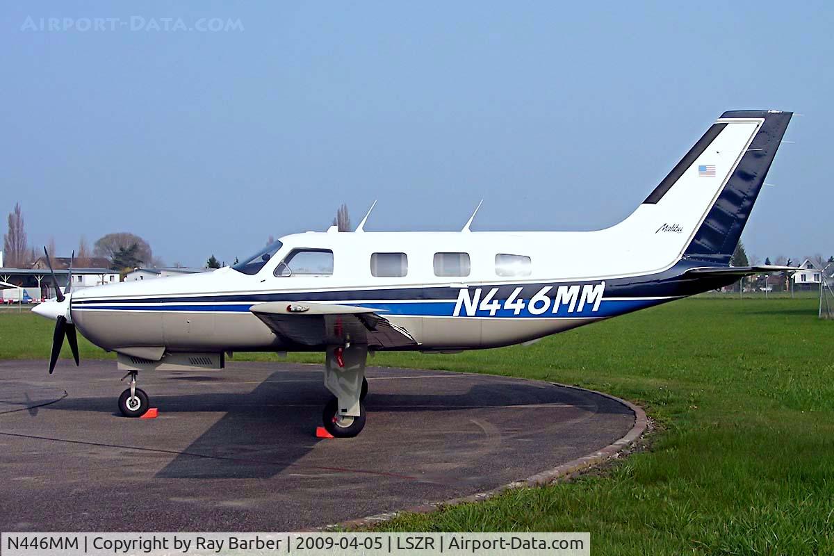 N446MM, 1986 Piper PA-46-310P Malibu C/N 4608006, Piper PA-46-310P Malibu [4608006] Altenrhein~HB 05/04/2009