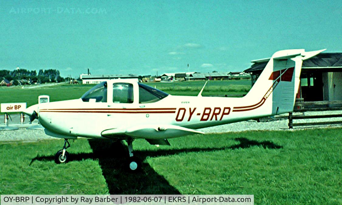 OY-BRP, 1978 Piper PA-38-112 Tomahawk Tomahawk C/N 38-78A0748, Piper PA-38-112 Tomahawk [38-78A0748] Ringsted~OY 07/06/1982. Image taken from a slide. became SE-KDL and then reverted back to OY-BRP.