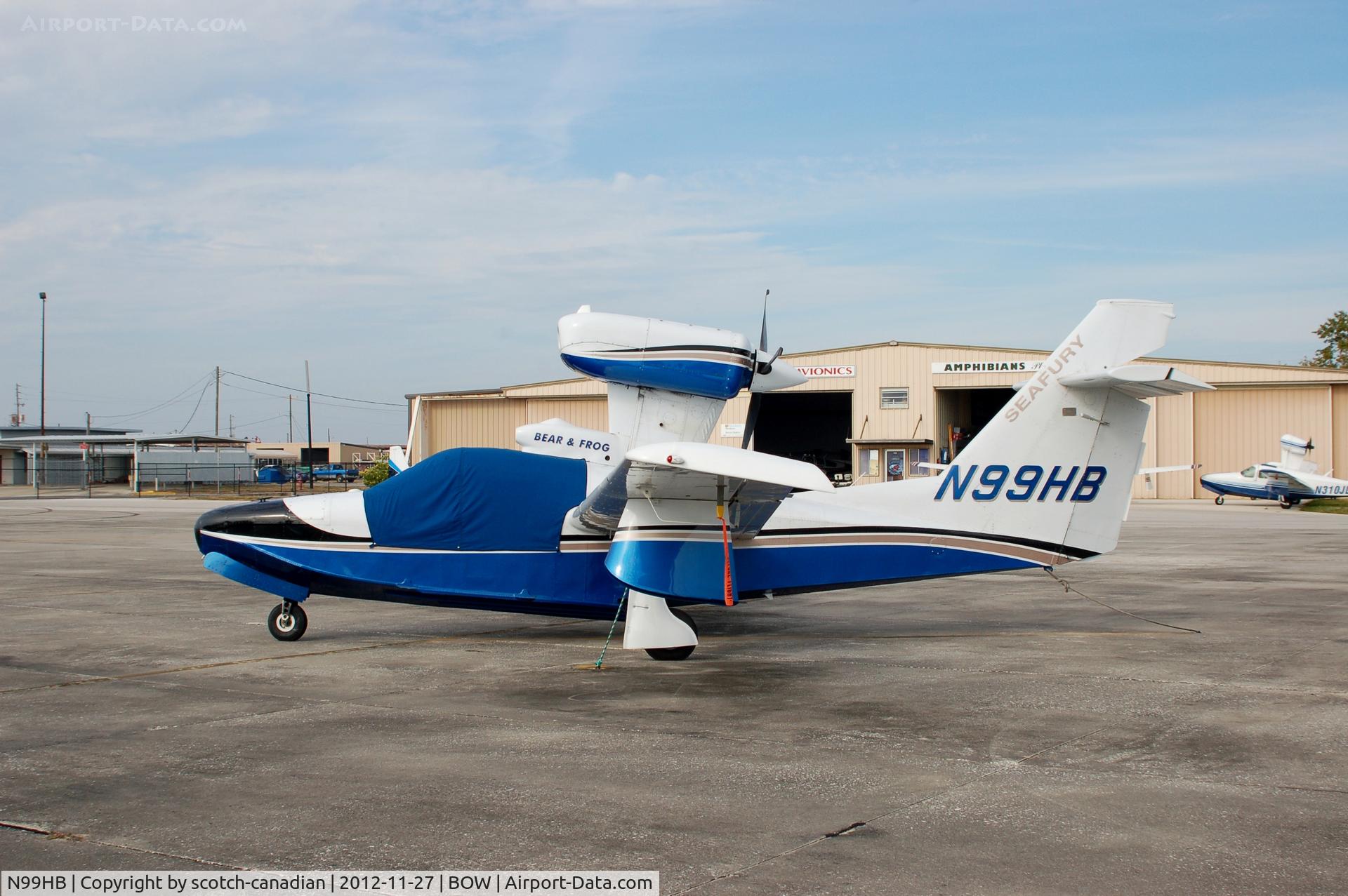 N99HB, 2004 Lake LA-250 Renegade C/N 236, 2004 Lanshe Aerospace Llc LAKE 250, N99HB, at Bartow Municipal Airport, Bartow, FL