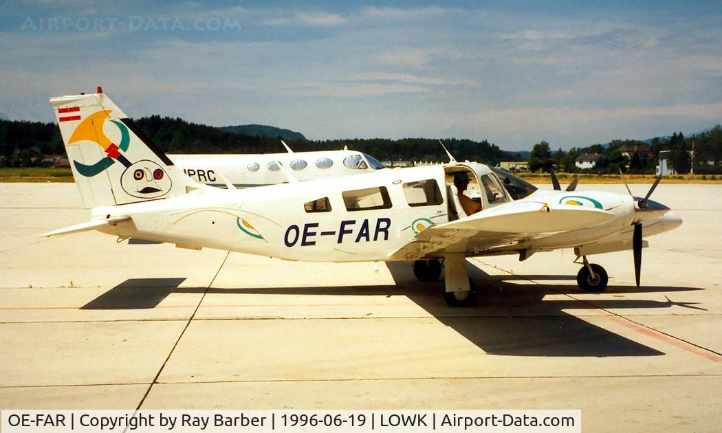 OE-FAR, Piper PA-34-200T C/N 348070053, Piper PA-34-200T Seneca II [34-8070053] Klagenfurt~OE 19/06/1996