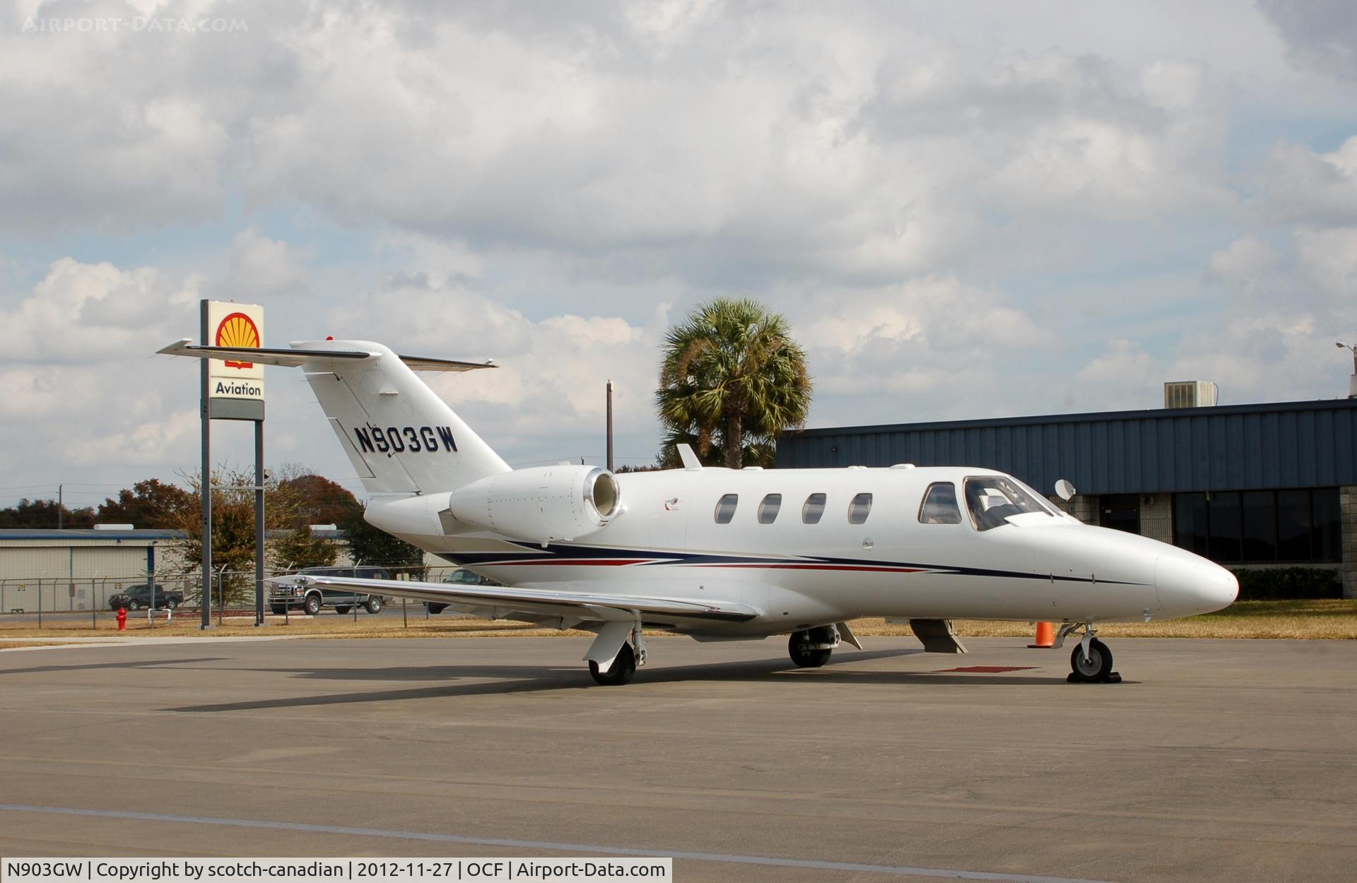 N903GW, 2008 Cessna 525 CitationJet CJ1+ C/N 525-0676, 2008 Cessna 525, N903GW, at Ocala International Airport, Ocala, FL
