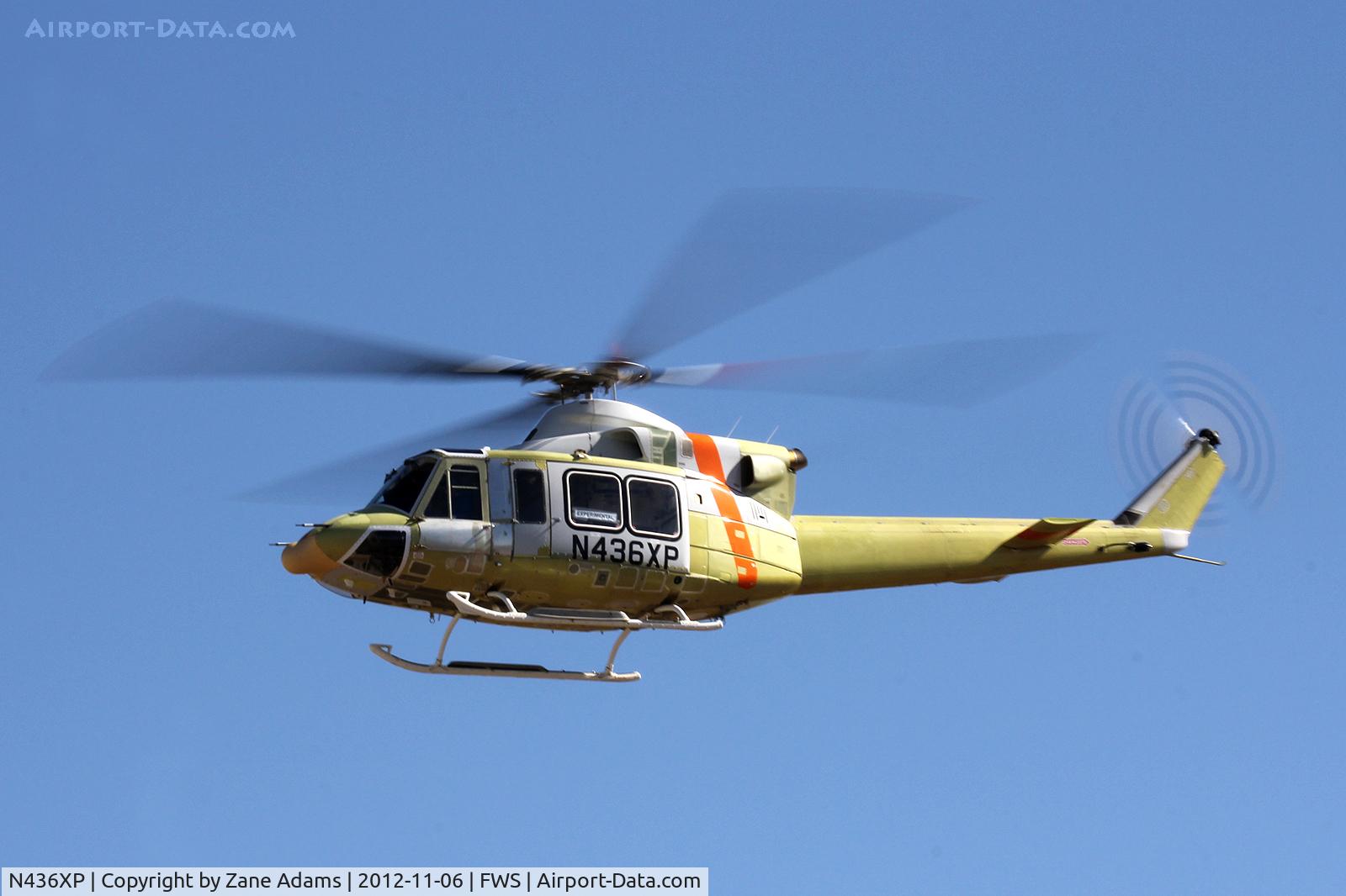 N436XP, Bell 412EP C/N 36550, Bell Helicopter experimental flight test. Minute differences every time I see this helo..