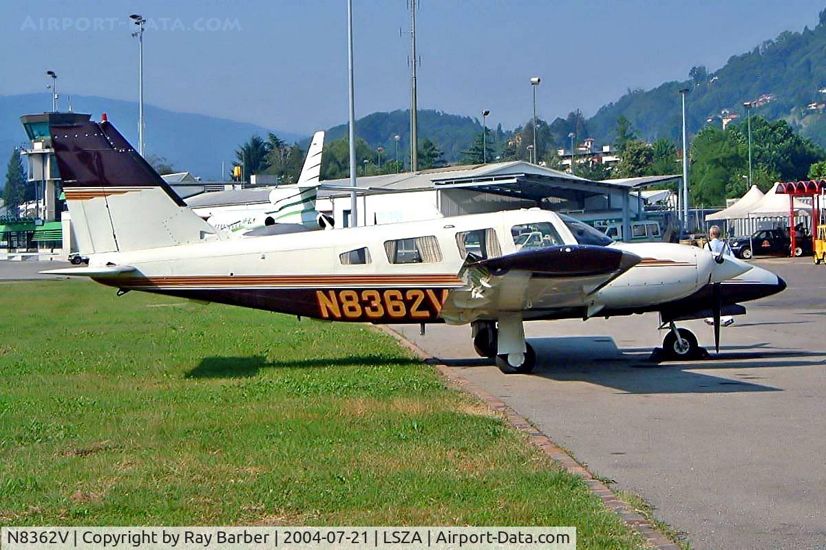 N8362V, 1981 Piper PA-34-220T Seneca III C/N 34-8133056, Piper PA-34-220T Seneca III [34-8133056] Lugano~HB 21/07/2004