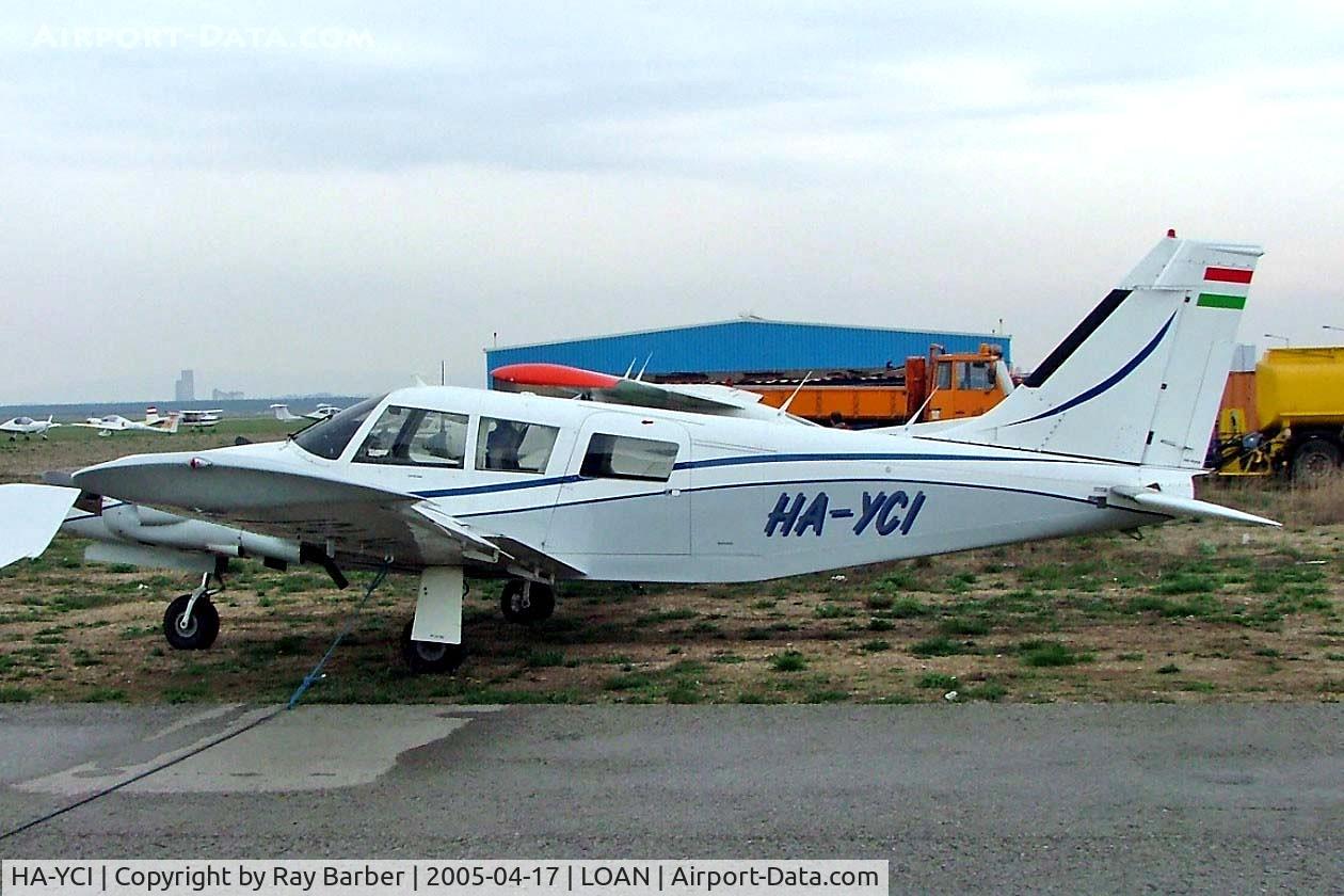 HA-YCI, 1973 Piper PA-34-200 C/N 34-7350259, Piper PA-34-200 Seneca [34-7350259]  Wiener Neustadt-Ost~OE 17/04/2005.