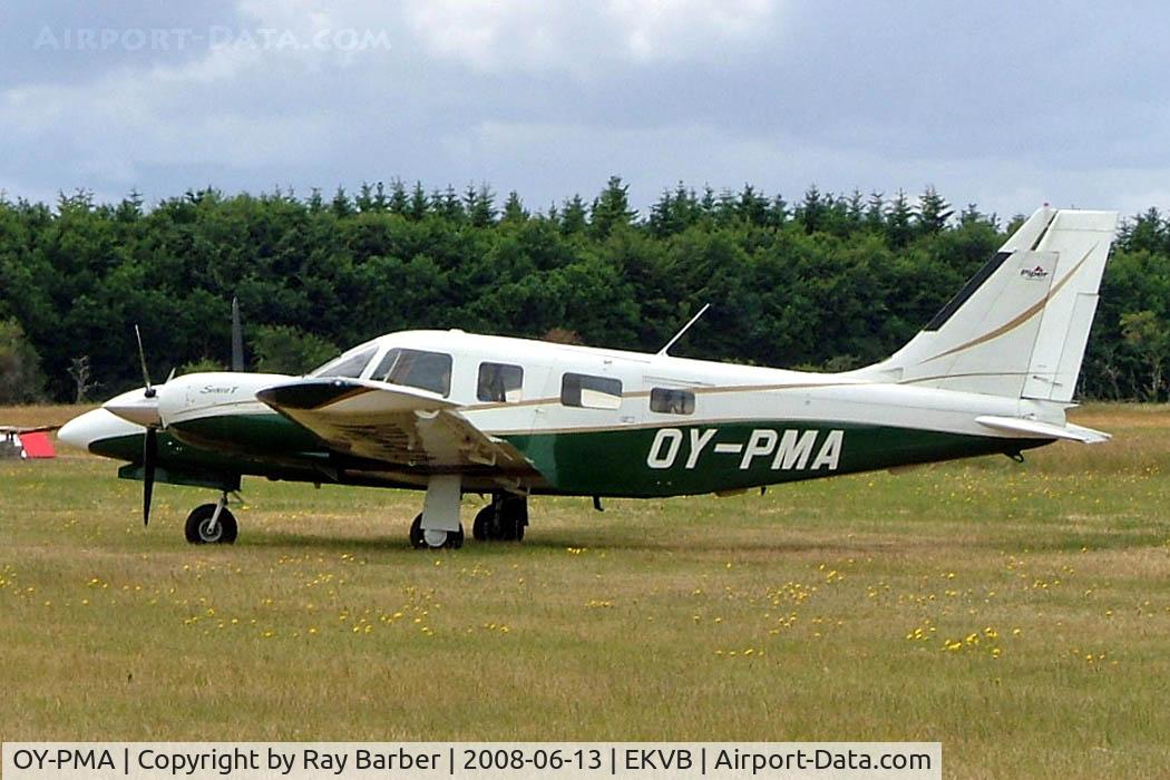 OY-PMA, 2001 Piper PA-34-220T Seneca V C/N 3449222, Piper PA-34-220T Seneca V [3449222] Viborg~OY 13/06/2008