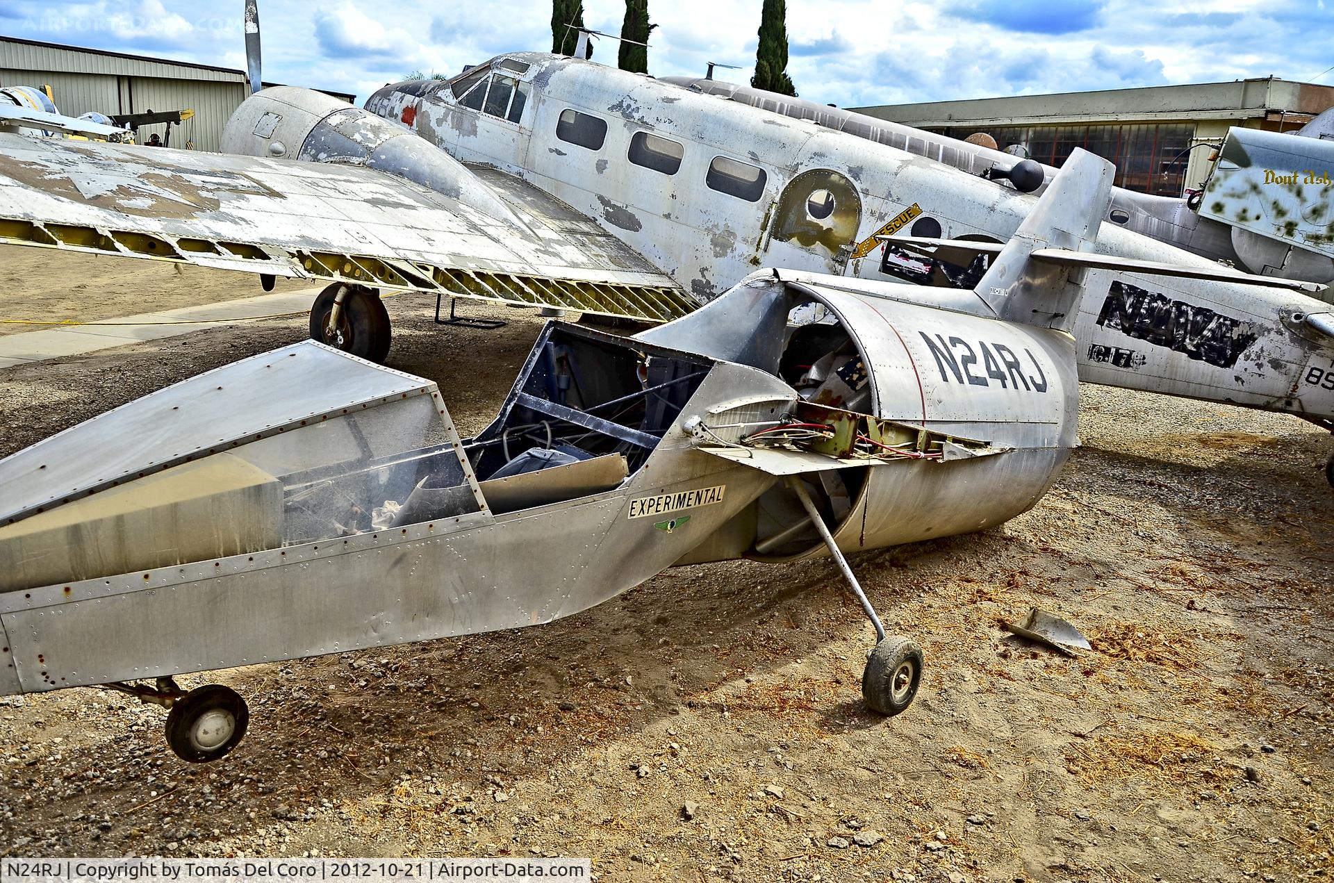 N24RJ, 1975 Ric Jet Systems RIC JET-4 C/N 001, N24RJ 1975 Ric Jet Systems RIC JET-4 C/N 001

Beech C-45 Expeditor

Planes of Fame Air Museum
TDelCoro
October 21, 2012