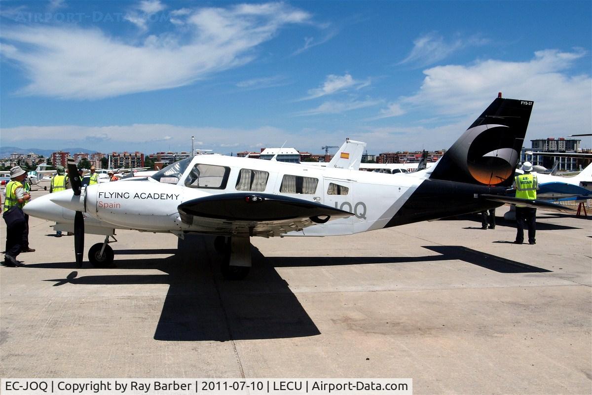 EC-JOQ, 1981 Piper PA-34-220T Seneca III C/N 34-8133177, Piper PA-34-200T Seneca III [34-8133177] Cuatro Vientos~EC 10/07/2011