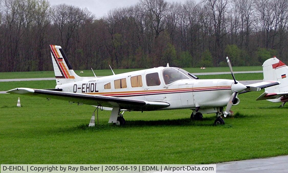 D-EHDL, 1982 Piper PA-32R-301T Turbo Saratoga C/N 32R-8229035, Piper PA-32R-301T Turbo Saratoga SP [32R-8229035] Landshut~D 19/04/2005.