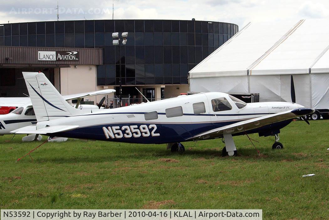 N53592, 2003 Piper PA-32R-301T Turbo Saratoga C/N 3257317, Piper PA-32R-301T Saratoga II TC [3257317] Lakeland-Linder~N 16/04/2010